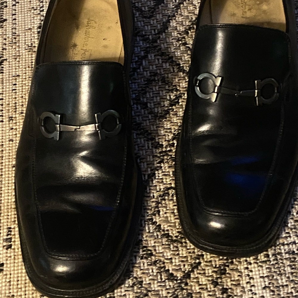 Ferragamo  loafers.